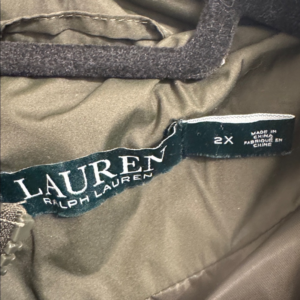 Lauren Ralph Lauren Olive Jacket - Picture 3 of 8